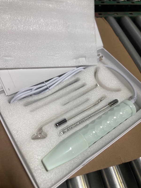 Photo 1 of NuDerma Clinical Skin Therapy Wand - Portable Skin Therapy Machine w 6 Fusion Neon + Argon Wands – Anti Aging - Clarifying - Skin Tightening & Radiance - Wrinkle Reducing