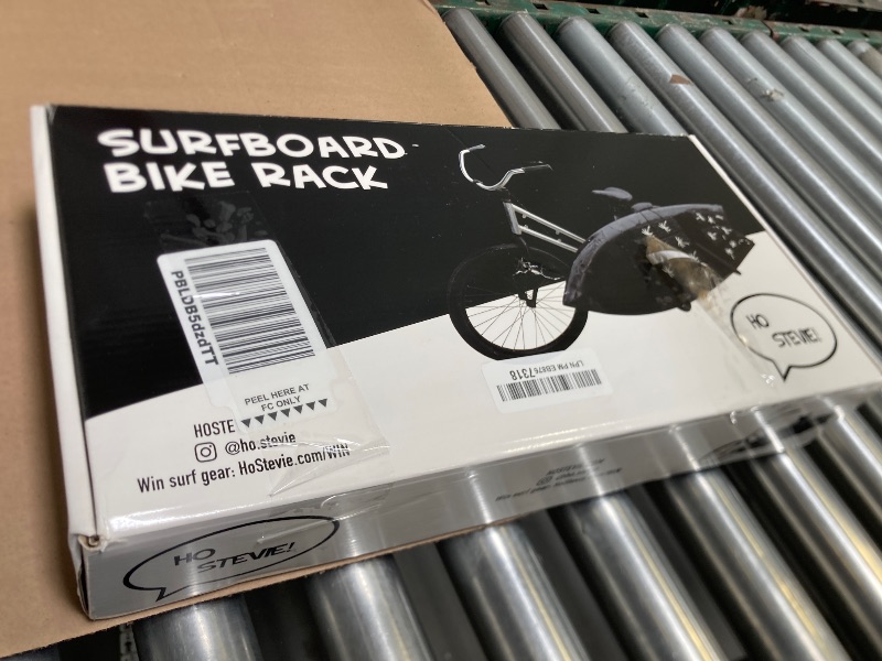 Photo 1 of Ho Stevie! Surfboard Bike Rack - Fits Most Bikes, Easy Install, for Surf Boards 8 Feet Or Shorter - Cruise to Your Surf Spot