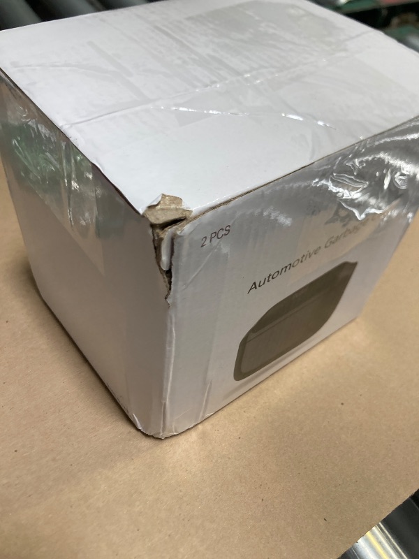 Photo 1 of OUDEW 2 Packs Car Trash Can with Lid?Built-in Storage Garbage Bag?Leakproof Vehicle Trash?Car Accessories for Interior,Mini Garbage Bin for Automotive, Office, Kitchen,Bedroom?with 30pcs Trash Bags