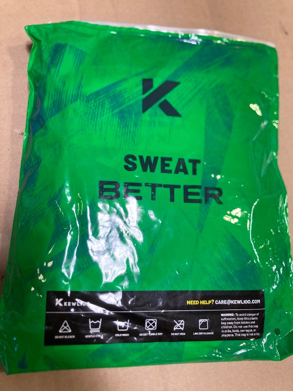Photo 1 of Kewlioo Sauna Shirt for Men - Heat Trapping Sweat Vest, Sauna Suit For Men, Compression Workout Sweat Suit for Gym, Workouts (Black, L)