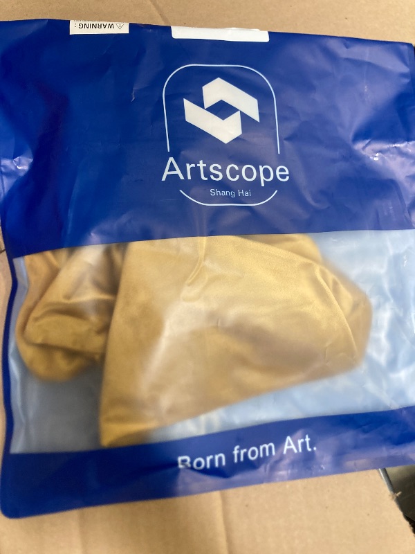 Photo 1 of Artscope Luxury Velvet Pillow Covers Super Soft Decorative Square Throw Pillow Covers Case Cushion Covers for Sofa Couch Bedroom Car Decor 22x22 Inch Gold