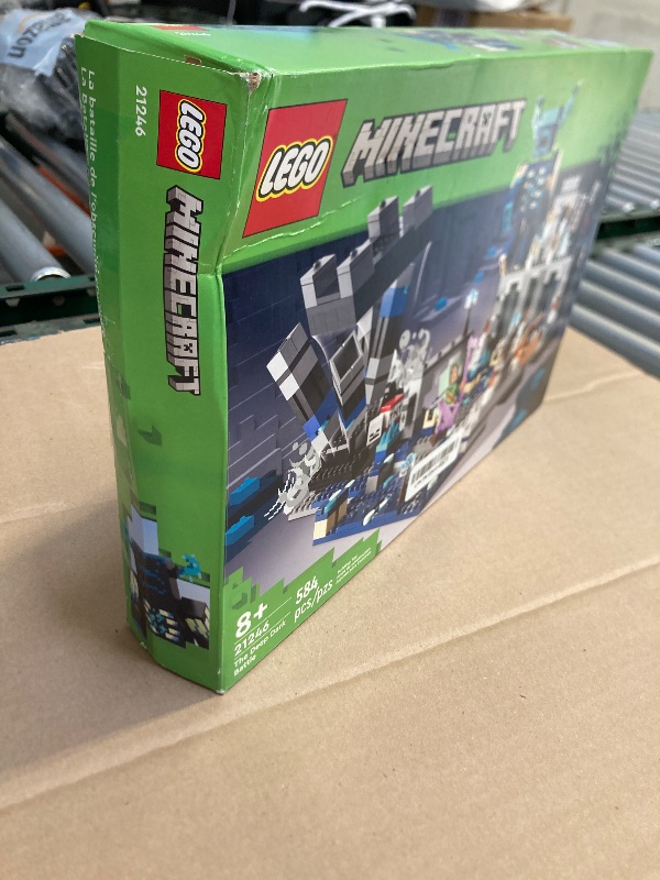 Photo 1 of LEGO Minecraft The Deep Dark Battle Set, 21246 Biome Adventure Toy, Ancient City with Warden Figure, Exploding Tower & Treasure Chest, for Kids Ages 8 Plus