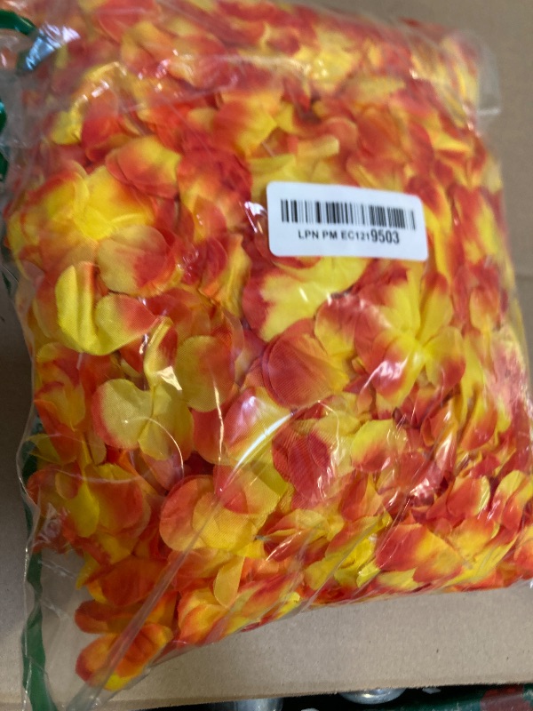 Photo 1 of Forellfit Leis for Luau Party, 24-Pack Hawaiian Necklaces for Tropical Bulk Flower Single Color Lei Set, Birthday Beach Party Favors (24-Orange)