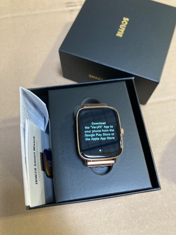 Photo 1 of 2025 Smart Watches for Women, 1.85" AI Voice Smartwatch, 24/7 Heart Rate Monitor, Stress/SpO2/Sleep Tracker, IP68 Waterproof, Weather, 100+ Sports Fitness Tracker for Android iOS Gold Metal