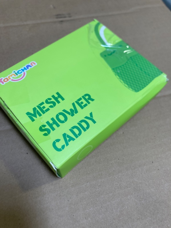 Photo 1 of famichan Mesh Shower Caddy Portable, Dorm Room Essentials for College Students, Large Capacity with 8 Pockets Shower Bag for Camping,Swimming,Gym,Travel