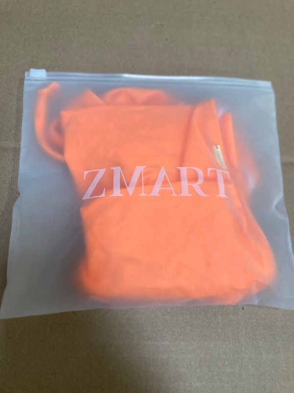Photo 1 of Size M--Zmart Women String Tie Side Bikini Bottoms Full Coverage Swimsuit Bottom Low Waist Low Rise Bathing Suit OR M Orange