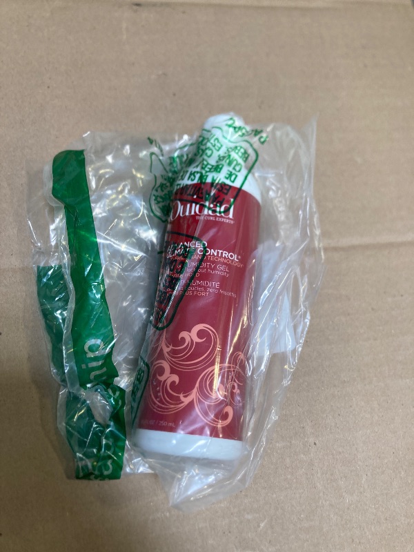 Photo 1 of Ouidad Advanced Climate Control Heat & Humidity Stronger Hold Gel Travel Size - 8.5 fl oz, Anti-Frizz Nano Technology, Styling Gel, Prevents Flyaways & Frizz, Crunch-free Hold, For All Curl Types