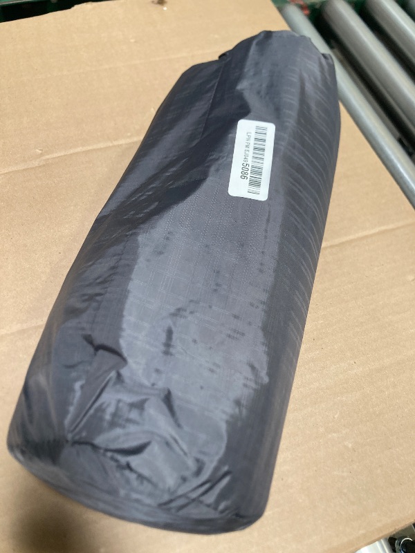 Photo 1 of TOBTOS Inflatable Camping Sleeping Pad with Pillow, Thick 6 Inch Ultralight Sleeping Pad with Built-in Pump, Lightweight Sleeping Mat for Camping, Backpacking, Hiking, Tent (Grey)