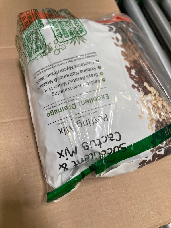 Photo 1 of Molly's Succulent Mix - Premium Gritty Soilless Potting Mix for Succulents, Cactus and Bonsai - Contains Akadama, Hyuga, Bark Fines, Pumice, Lava Rock, Mycorrhizae 5 Dry Quarts