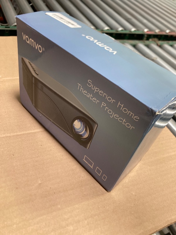 Photo 1 of vamvo Mini Projector WiFi Portable Movie Projectors, Outdoor Projector with Stylish streamlined Design, Smartphones and Tablets Can Easy Connection to Video Projectors