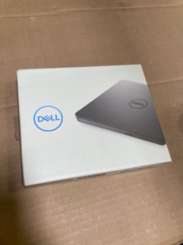 Photo 1 of Dell USB Slim DVD +/- RW Drive DW316 - Plug and Play, 8 Watt Power Consumption, Windows 11 or below - Black