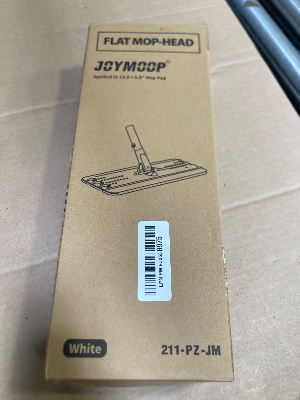 Photo 1 of JOYMOOP 13" Mop Head with Microfiber Mop Pad Replacement, 1 Pack