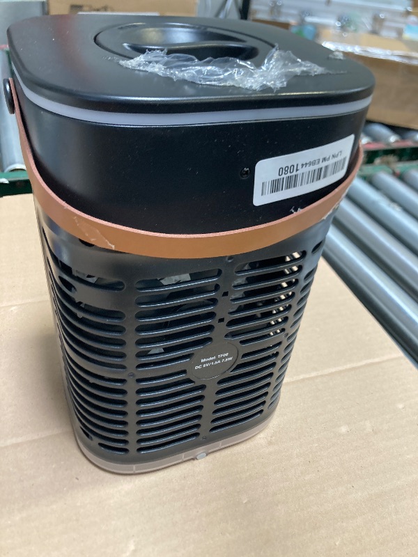 Photo 1 of 3-IN-1 Portable Air Conditioners, 5400mAh Built-In Battery Personal Evaporative Air Cooler Fan, 2 Ice Packs & 1200ml Water Tank, 1-7h Timer & Remote, Mini Air Conditioner for Car Camping Desktop