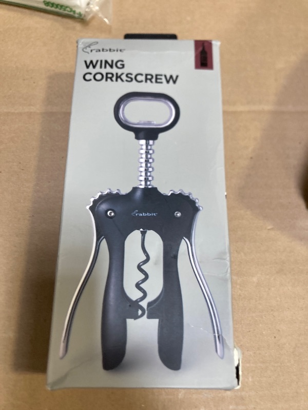 Photo 1 of Metrokane Bottle Wine Opener Rabbit Wing Corkscrew