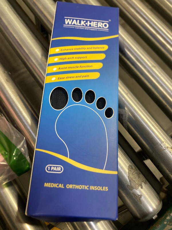 Photo 1 of Plantar Fasciitis Relief - Arch Support Insoles for Men Women, Shoe Inserts for Flat Feet, Orthotic Shoe Insoles All-Day Energy and Comfort with Every Step (Mens 11-11 1/2 | Womens 13-13 1/2)