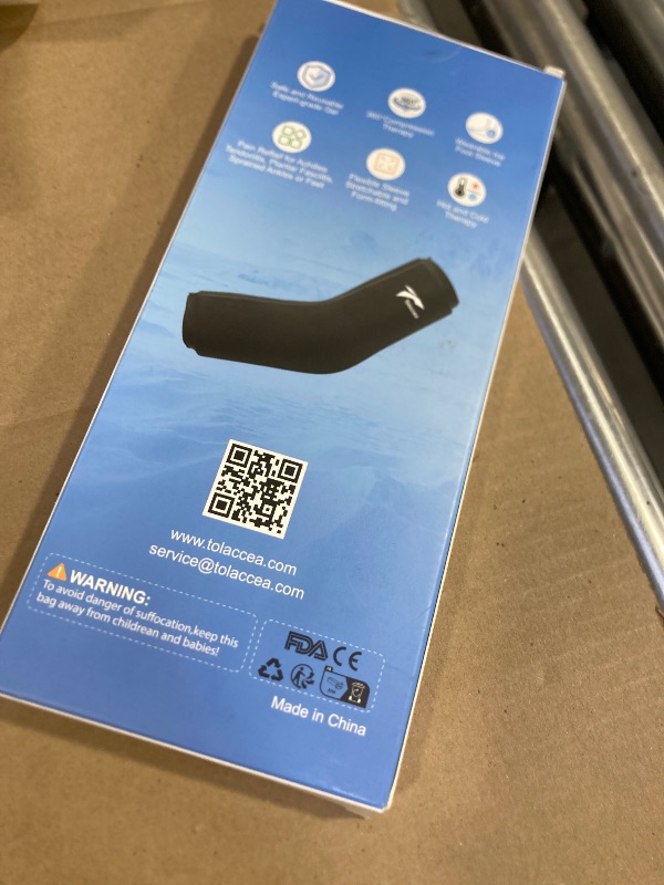Photo 1 of Ankle Foot Ice Pack Wrap for Injuries, Reusable Gel Ice Pack for Hot & Cold Therapy, Cold Therapy Compression Sleeve for Achilles Tendonitis,Plantar Fasciitis,Swelling,Sprained,Pain Relie