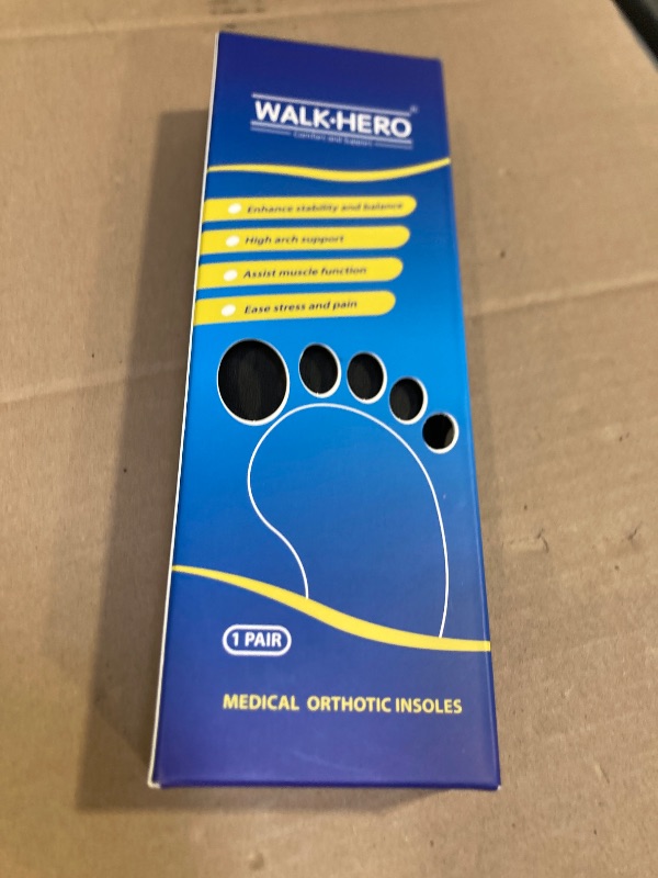 Photo 1 of Plantar Fasciitis Insoles for Men Women - Orthotics Inserts, Shoe Insoles Arch Support Flat Feet Inserts Work Boot Insoles for Standing All Day (Mens 7-7 1/2 | Womens 9-9 1/2)