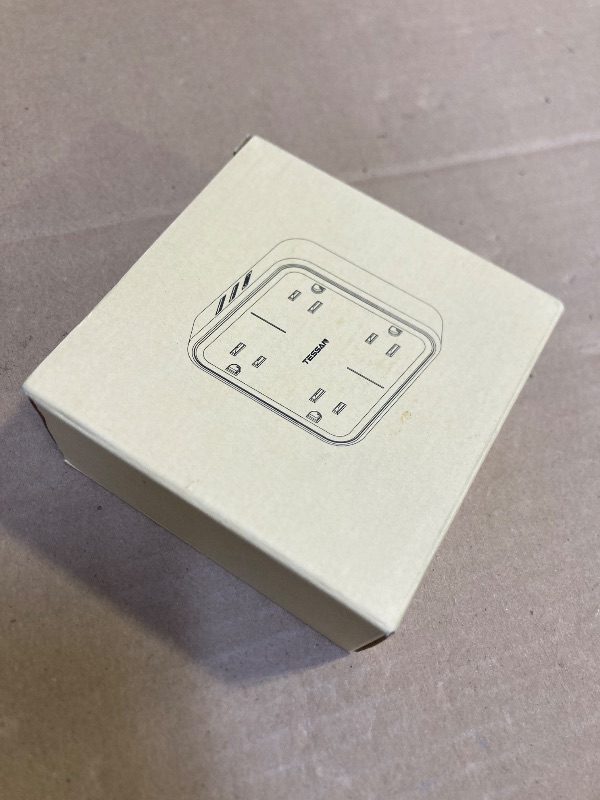 Photo 1 of Multi Plug Outlet Extender, TESSAN Surge Protector Splitter with 3 USB (1 USB C Port) Wall Charger, Multiple Expander for Travel, Home, College Dorm Room