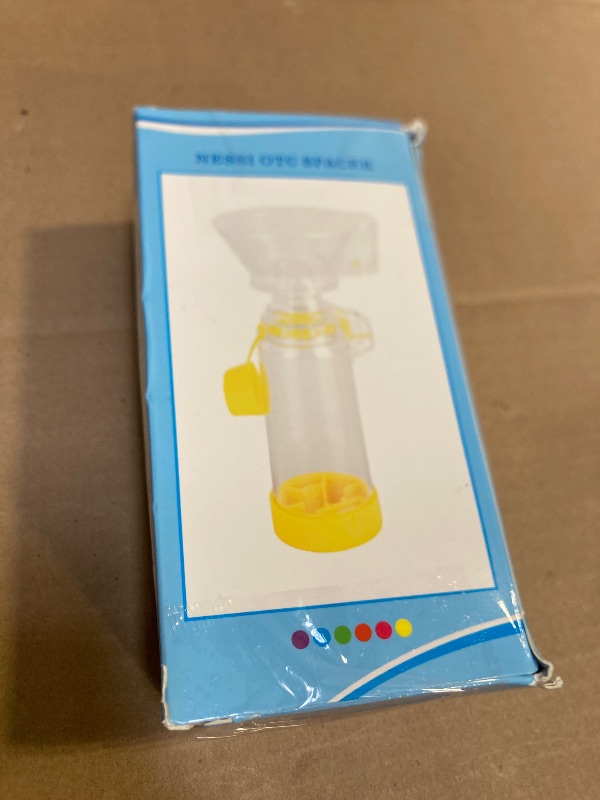 Photo 1 of Ramixi Inhaler Spacer for Adult and Kids NESSI OTC SPACER (Blue/Adult)