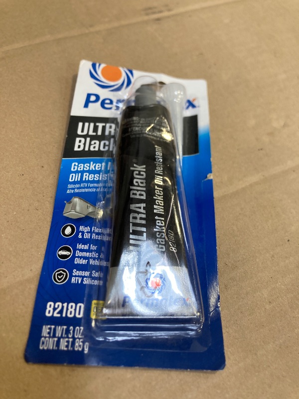 Photo 1 of Permatex 82180 Ultra Black RTV Silicone Gasket Maker