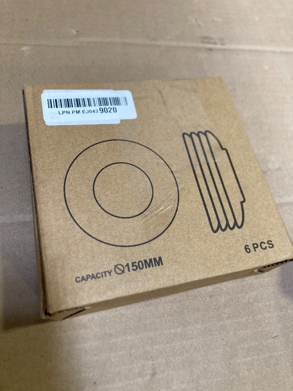 Photo 1 of CAMBUY Wheat Straw Plates Lightweight Unbreakable Dinner Dishes Plates Set Dishwasher & Microwave Safe (Small 6 Pack 5.9')