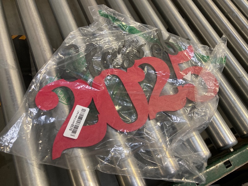 Photo 1 of Class of 2025 Wooden Sign Graduation Decorations Red 2025 Graduation Photo Booth Prop Grad 2025 Wooden Sign Graduation Party Decorations