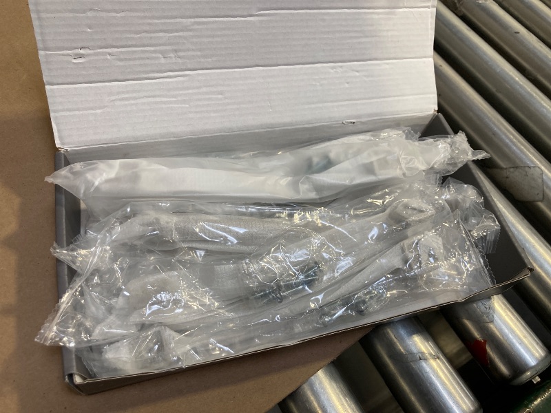 Photo 1 of Amerdeco 10-Pack Brushed Satin Nickel Cabinet Hardware: 7 Inch(178mm) Hole Center Pulls for Bathroom, Kitchen & Dresser