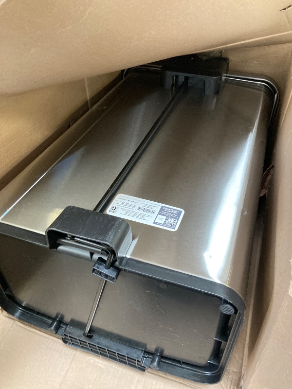 Photo 1 of  Better Homes & Gardens 13.2 Gallon Rectangular Stainless Steel Trash Can Kitchen Step Trash Can 