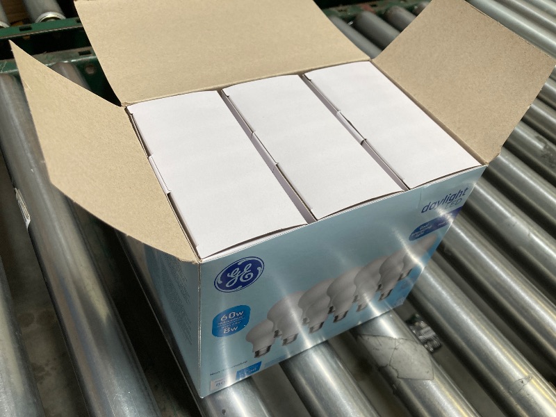 Photo 1 of  GE LED Light Bulbs 60 Watt Daylight A19 Bulbs Medium Base Frosted Finish 9yr 12pk 