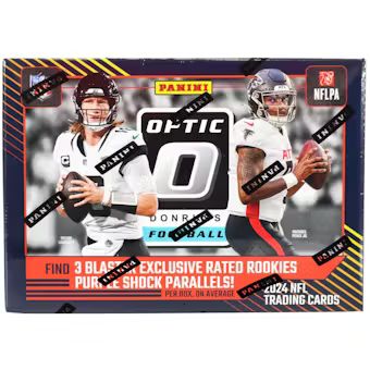 Photo 1 of 2024 Panini Donruss Optic Football 6-Pack Blaster Box 