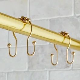 Photo 1 of Better Homes & Gardens Bronze Shower Curtain, 43-72 INCHES