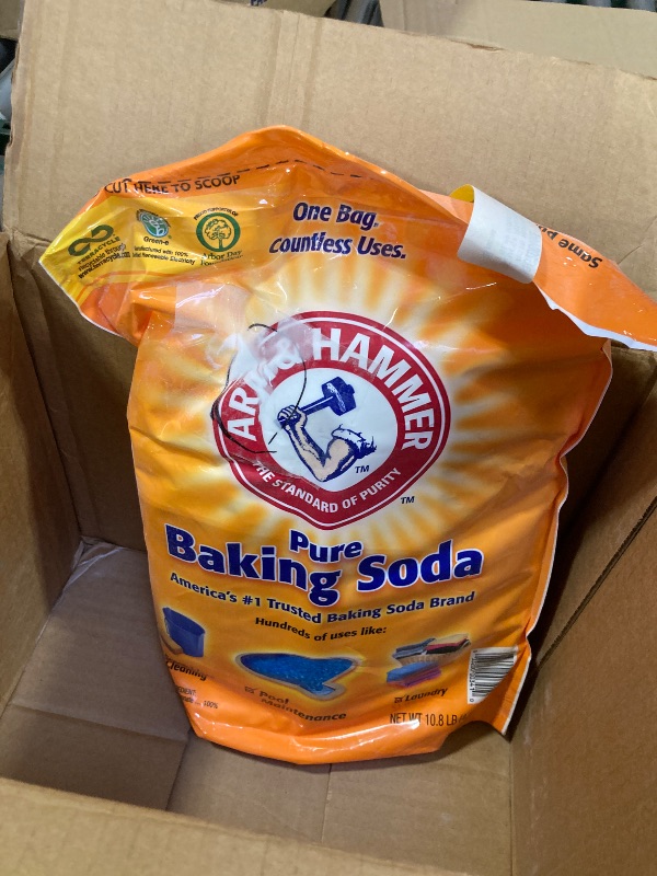 Photo 1 of  Arm & Hammer No Scent Organic Baking Soda Cleaner Powder 10.8 Lb 