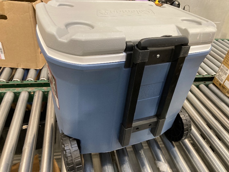 Photo 1 of  Coleman 316 Series 60QT Hard Chest Wheeled Cooler Lakeside Blue 