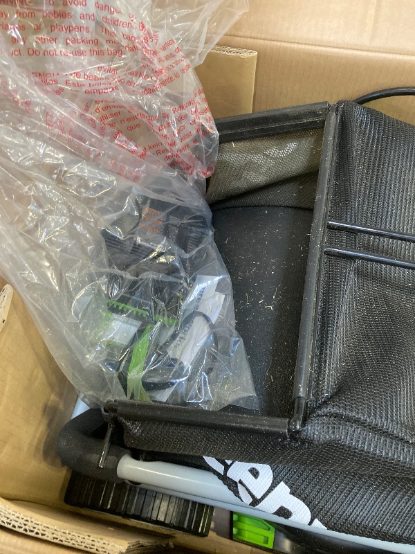 Photo 1 of  Greenworks 40V 17 Cordless Walk-Behind Push Lawn Mower with 4.0 Ah Battery and Charger 2508302 