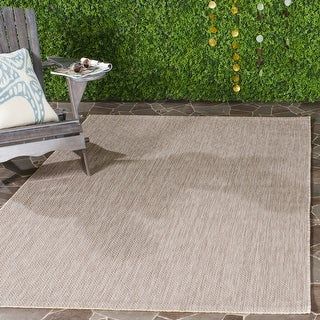 Photo 1 of  CY8520-36311-4SQ 4 X 4 Ft. Courtyard Power Loomed Square Area Rug, Beige 