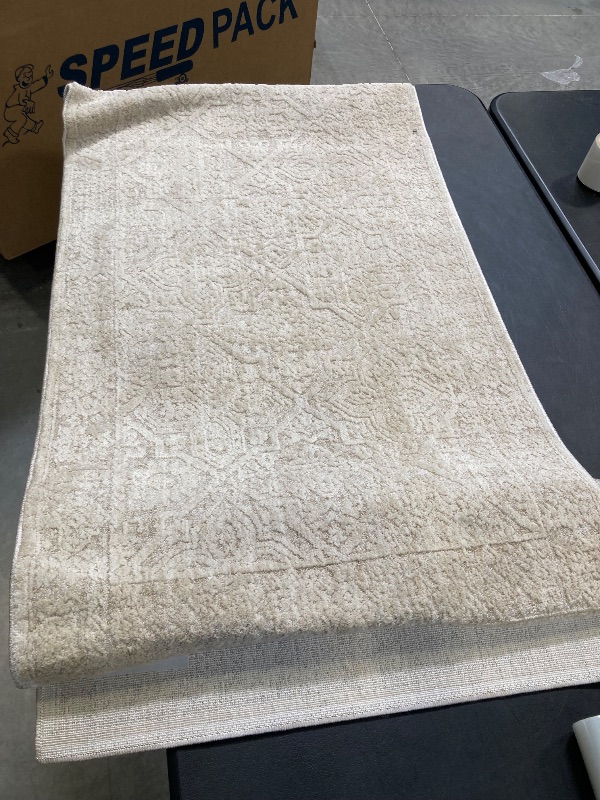 Photo 1 of Gertmenian Avalon Rug Collection, Brynne Cream, 2 ft. 2 in. x 8 ft.