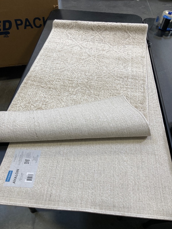 Photo 1 of Gertmenian Avalon Rug Collection, Brynne Cream,  2 ft. 2 in. x 8 ft.