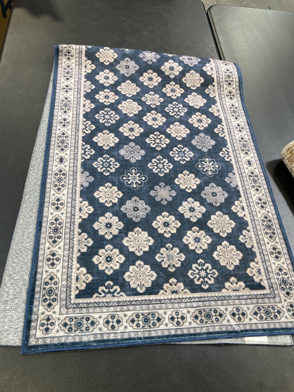 Photo 1 of Wyatt & Ash Washable Runner, Beatrice, 2 x 6 feet