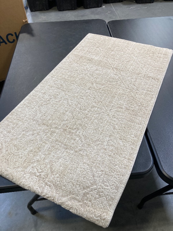 Photo 1 of Gertmenian Avalon Rug Collection, Brynne Cream,  2 ft. 2 in. x 8 ft.