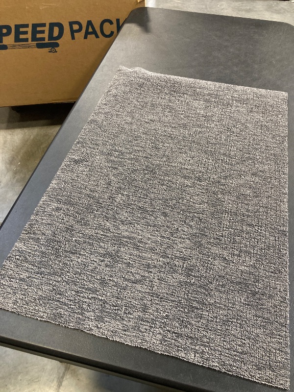 Photo 1 of Chilewich Shag Mat, Heather Grey, 36 x 24 inches