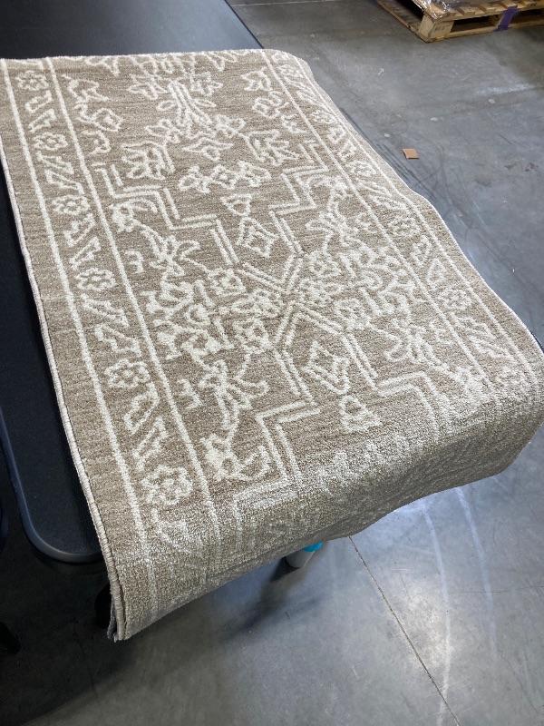 Photo 1 of Gertmenian Avalon Rug Collection, Brynne Cream,  2 ft. 2 in. x 8 ft.