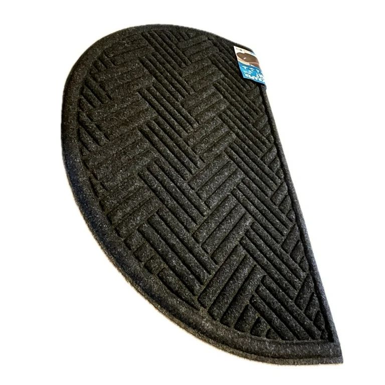 Photo 1 of Apache Mills Heavy Duty Half Round Scraper Mat, 24 x 39 inches