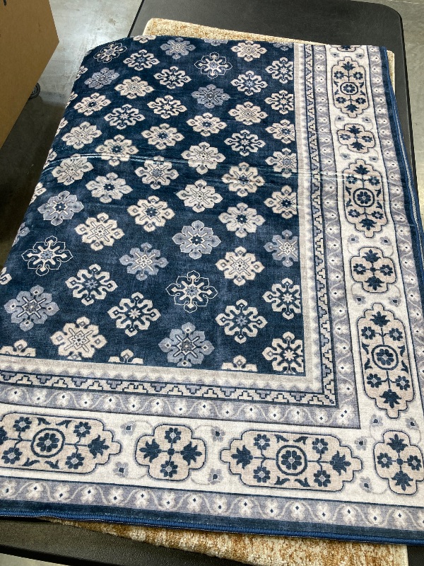 Photo 1 of Wyatt & Ash Washable Rug, Beatrice, 64 x 90 inches