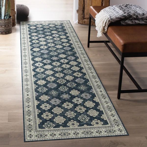 Photo 1 of Wyatt & Ash Washable Rug, Beatrice, 64 x 90 inches