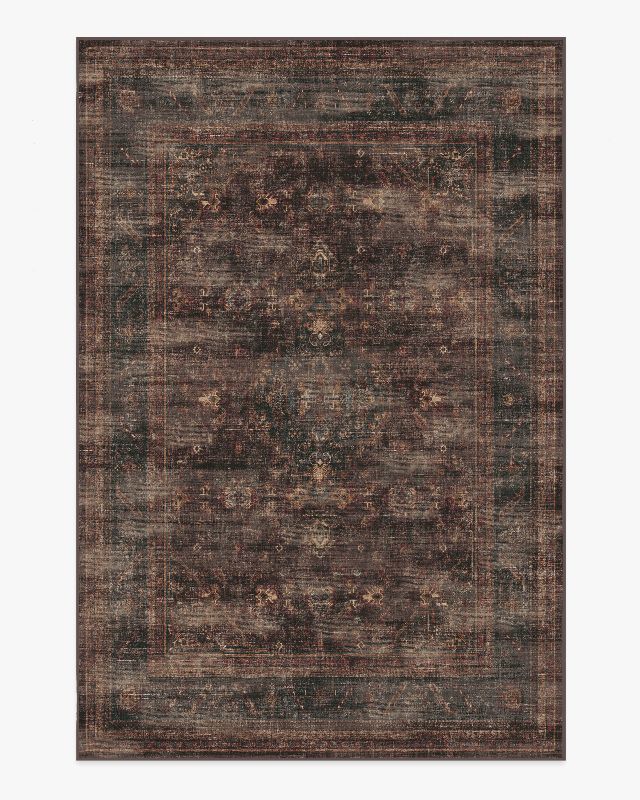 Photo 1 of Ruggable Rowan Bordeaux Rug, 8 x 10 feet