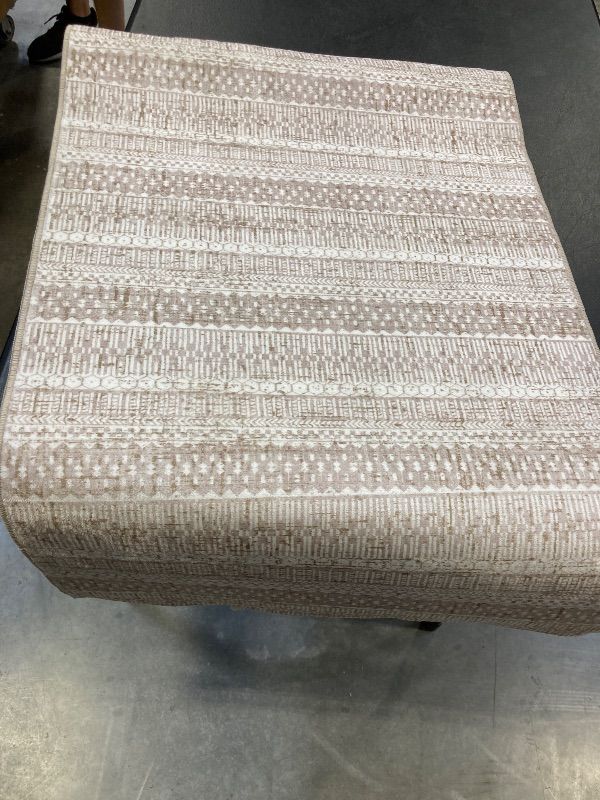 Photo 1 of Wyatt & Ash Washable Indoor Area Rug, Oakley, 2 x 6 feet