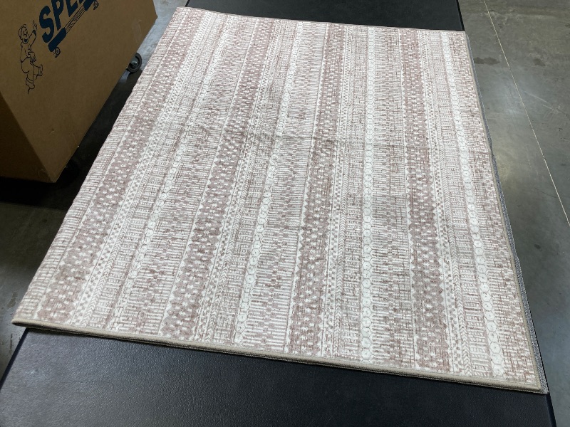 Photo 1 of Wyatt & Ash Washable Indoor Area Rug, Oakley, 3 x 5 feet