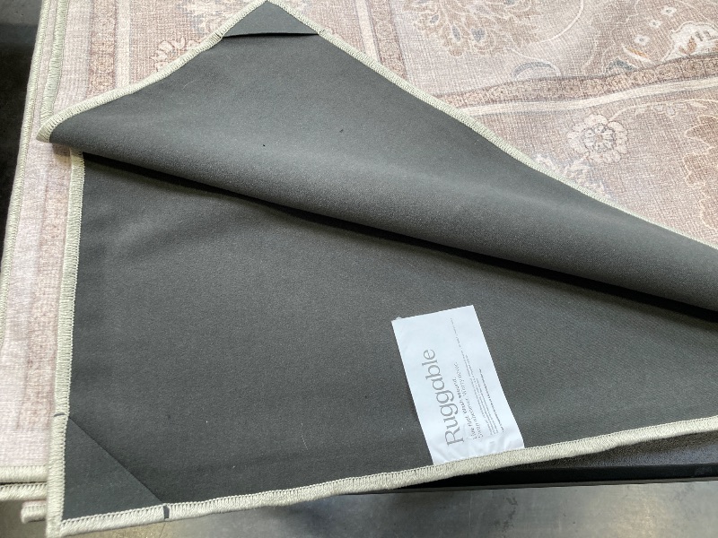 Photo 1 of Adeline Ivory Opal Rug | Ruggable, 8 x 10 feet