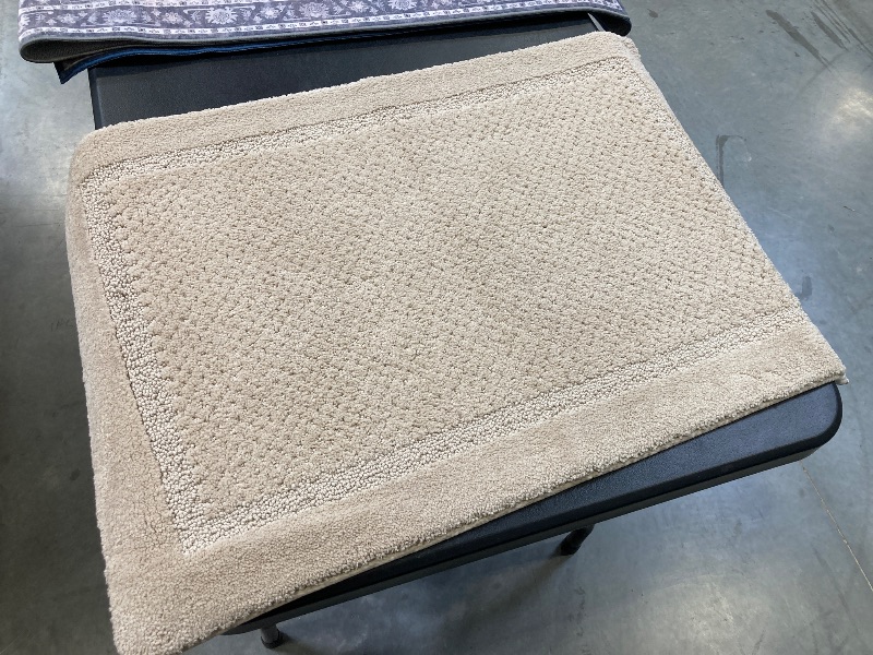 Photo 1 of Purely Indulgent Egyptian 24” x 36” Bath Rug, Beige