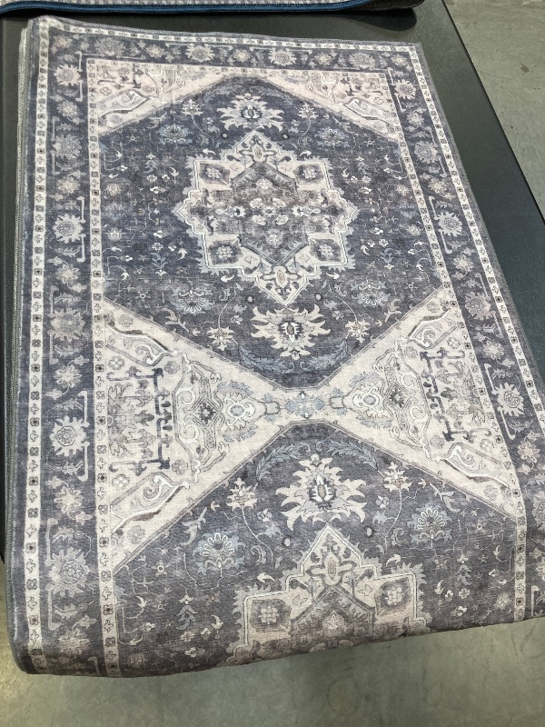 Photo 1 of Wyatt & Ash Washable Indoor Area Runner, Darya, 2 x 6 feet